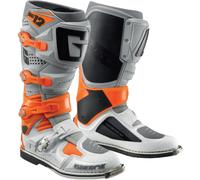 Gaerne SG-12 Motocross Boots, grey-white-orange, size 43 for Men