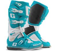 Gaerne SG-12 Motocross Boots, turquoise/white, size 41