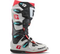 Gaerne SG12 Motocross Boots, black/grey/red, size 47