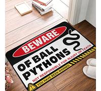 gaeruite Fall Kitchen Mat Beware of Snake Rug Outdoor Kitchen (Size : 24 * 36IN/65 * 90CM)