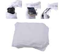 GAESHOW 100Pcs/Bag Lint Free Cloth, 6x6 Inch Cleaning Cloths, Microfiber Dusting Cloth, Anti-static Microfiber Cleanroom Wiper for Oiling Wood or Phone Lens Glasses