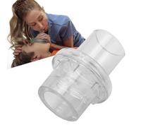 GAESHOW 10pcs Face Mask Valve for CPR, One Way Valve for CPR Mask, Disposable Portable CPR Face Shield Valve, Pocket Supply CPR Face Cover Replacement for Artificial Respiration Training