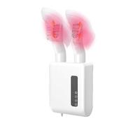 GAESHOW Boots Dryer, Wall Mounted Shoe Dryer, Electric Shoe Dryer With Heat Blower, Electric Foot Warmer with Timer, Disinfectant and Deodorising Quick Dryer for Drying Shoes Boots Gloves