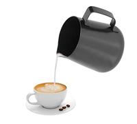 GAESHOW Milk Frothing Pitcher, 350ml/12 fl.oz Milks Frother Cup, Milk Frother Jug Milk Pitchers Stainless Steel Milk Pitcher for Making Latte Art, Cafetiere, Cappuccino