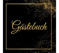 Gästebuch Schick: Elegantes Softcover-Gästebuch mit 100 Blankoseiten für Hochzeit, Geburtstag, Taufe und Feiern - Stilvolles quadratisches Design für jeden besonderen Anlass.