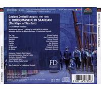 GAETANO DONIZETTI - IL BORGOMASTRO DI SAARDAM (MELODRAMMA GIOCOSO) (2 CD) NEW CD