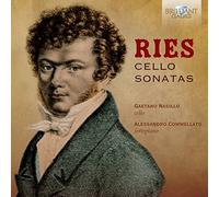 Gaetano Nasillo - Ries Cello Sonatas - CD - G3z