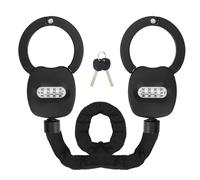 Gaethra E Scooter Lock with Combination Code, Lock for E Scooter with 4 Digit Code Combination, Handcuff Lock with Reset Key, Bicycle Lock for Scooters, Bikes, Pushchairs