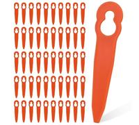Gaethra Grass Trimmer Knife Set, 50 Pieces Replacement Blades Grass Trimmer, Plastic Blade for Grass Trimmer, Compatible with Stihl PolyCut 2-2 Polycut 3-2 Grass Trimmer FSA 45, FSA 57, FSE 52