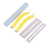 Gaetooely 5pcs Guitar Bass Fretboard Fret Protector And Fret Sanding With String Spreader Set Fit For Guitar Bass Frets Neck Polish Luthier