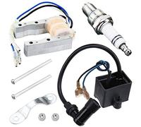 Gaetooely Engine CDI Ignition Coil Magneto Stator Coil Kit for 2 Stroke 49Cc 50Cc 60Cc 80Cc Motor Bike Bicycle