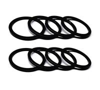 Gaetooely Spacer for Bottom Bracket Fitting (8 Pieces/2 Set) 2.5mm/Pcs Bottom Bracket Length Conversion Tool