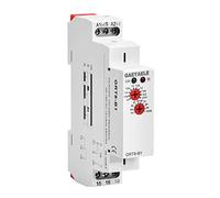 GAEYAELE Delay Off Time Relay 16A 1SPDT Electronic Adjustable Single Function Timer Delay Relay Din Rail Modular(GRT8-B1,AC/DC12V-240V)