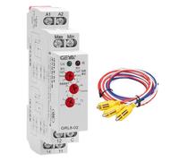 GAEYAELE Liquid Timer Control Relay Electronic Liquid Level Controller 10A (GRL8-02+Sensor,AC/DC24V-240V)