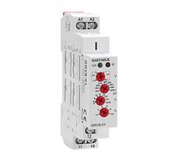 GAEYAELE Single Phase Voltage Relay Adjustable Over or Under Voltage Protection Monitor Relay with LED display(GRV8-01,AC220V)