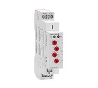 GAEYAELE Single Phase Voltage Relay DC12V Adjustable Over or Under Voltage Protection Monitor Relay with LED display(GRV8-01,DC12V)