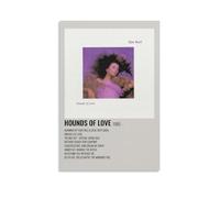 GAEYWQEEGR Kate Bush Album Hounds Of Love Poster Vintage Painting for Room Wall Art Canvas Aesthetic Cover Poster 24x36inch(60x90cm) Unframe-style