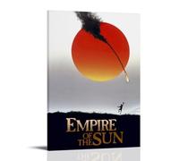 GAEYWQEEGR Movie Empire of The Sun Poster Vintage Painting for Room Wall Art Canvas Aesthetic Cover Poster 08x12inch(20x30cm) Frame-style