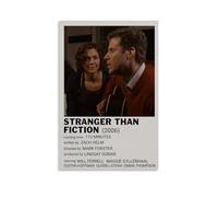 GAEYWQEEGR Stranger Than Fiction Poster Vintage Painting for Room Wall Art Canvas Aesthetic Cover Poster 08x12inch(20x30cm) Unframe-style