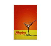 GAEYWQEEGR The Hacks Poster Vintage Painting for Room Wall Art Canvas Aesthetic Cover Poster 08x12inch(20x30cm) Unframe-style