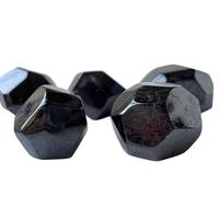 GAF TREASURES Large Garnet Polygon Polished, Almandine Garnet Faceted Free Shape, Root Chakra, Reiki, Crystal Grid (4-6 oz)