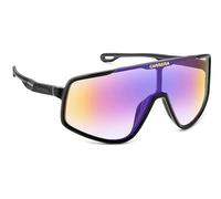 Carrera Man CARRERA 4017/S 807/TE Sunglasses Bio polyamide Black Violet Mask Normal Sfumato