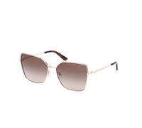 Guess Woman GU00192 28F Sunglasses Metal Gold Brown Butterfly Normal