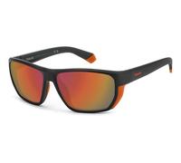 GAFAS POLAROID - Modelo: PLD 7057/S_ C: MATTE BLACK ORANGE/Eye size: 60 - Bridge size: 15