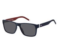 Tommy Hilfiger Man TH 1718/S FLL/IR Sunglasses Polyamide Blue Grey Squared Normal