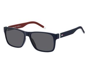 GAFAS TOMMY HILFIGER - Modelo: TH 1718/S C: MATTE BLUE Eye size: 56_Bridge size: 16 / Polarized: No