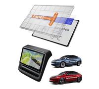 GAFAT 16 inch + 8 inch 2026 Tesla Model Y juniper Premium/Performance Glass Screen Protector, 16 Inch 2026 Model Y Premium Screen Protector with Auto-Alignment Kit & Dust-free Box, 9H Scratch