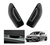 GAFAT 2012-2019 Seat Leon MK3 5F KL ST FR/Cuprα Leon Storage Box Armrest Organiser Tray for Door Handle [Front Door 2 Pieces] (White)