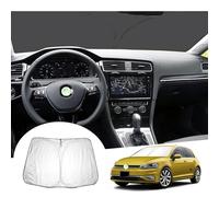 GAFAT Compatible with 2013-2019 VW Golf 7 7.5 | Seat Leon MK3 5F FR Sunshade Front Window, Window Sunshade Windscreen Sun Protection Interior, Windscreen Parasol Sun Visor, Fast Cooling, UV Protection