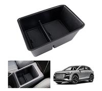GAFAT Compatible with Audi Q4 etron UK 2021-2025 2026 Centre Console Storage Box, UK RHD Q4 e-tron EV Electric Sportback 2025 Armrest Organiser Tray Glove Box, Q4 etron Accessoires (Black 1)