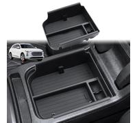 GAFAT Compatible with Audi Q5 GU Sportback 2026 2027 Centre Console Organiser, Armrest Storage Box Tray Tray, Q5 B10 SQ5 Accessories Original, with Coin Compartment and Non-Slip Mats
