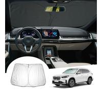 GAFAT Compatible with BMW X1 U11 / X1 F48 2016-2024 2025 Sun Protection Front Windscreen Inside, iX1 U11 2025 Sunshades Parasol Sun Visor, UV Protection, X1 U11 Accessories