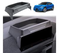 GAFAT Compatible with Ford Mustang Mach-E 2021-2025 Centre Console Organiser Behind the 10.2 Inch Virtual Cockpit, Storage Box Shelves Facelift 2025 Mach E Accessories, with Mats