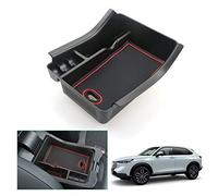GAFAT Compatible with Honda HR-V 2022-2024 2025 Centre Console Storage Box, HRV 2023 Armrest Organiser Tray Centre Armrest Glove Box, HRV 2024 Accessories (Red)