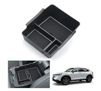 GAFAT Compatible with Honda HR-V 2022-2024 2025 Centre Console Storage Box, HRV 2023 Armrest Organiser Tray Centre Armrest Glove Box, HRV 2024 Accessories (White1)