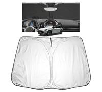 GAFAT Compatible with Mini Clubman F54 2015-2024 Sunshade Sun Protection Front Windscreen Inside, Cooper F54 Parasol Sun Visor, Cooling, UV Protection, Cooper Clubman F54 Accessories