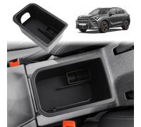 GAFAT Compatible with New Cupra Terramar 2025 2026 Center Console Storage Box, Armrest Organizer Shelves for Terramar VZ 2.0/1.5 Hybrid VZ, with Silicone Coin Box and Rubber Mat