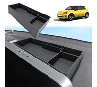 GAFAT Compatible with Renault 5 E-Tech EV 2025 2026 2027 Centre Console Organiser, Storage Box Shelf Behind the 10.1 Inch OpenR Link Toucscreen, R5 Electric Accessories, with Mats