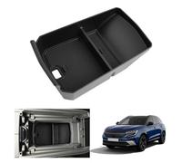 GAFAT Compatible with Renault Austral/Espace VI/Rafale 2023 2024 2025 Centre Console Storage Box, Austral E-Tech Hybrid 2024 Armrest Organiser Tray Glove Box, Austral Accessories (Black 1)