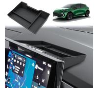 GAFAT Compatible with Renault Clio 6 2026 2027 Centre Console Organiser, Silicone Storage Box Shelf Behind the 10.1 Inch Touc Screen, Clio VI Evolution Techno Esprit Alpine Accessories