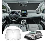 GAFAT Compatible with Toyota Corolla E210 2019-2024 2025 Sunshades, Sun Protection Front Windscreen Inside, Corolla Touring Sports Hybrid TS Windscreen Parasol Sun Visor, Cooling, UV Protection