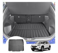 GAFAT Compatible with Toyota Yaris Cross/Hybrid 2021-2024 2025 Boot Mat, Easy to Fold, TPE All Weather Boot Liner, Original 3D Scan High Edge, Yaris Cross Accessories [Top Boot Floor]