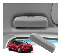 GAFAT Compatible with Vauxhall Corsa F/Astra L/Grandland X GS EV 2020-2025 2026 Sunglasses Holder Glasses Case, Corsa-e Storage Box Organiser, OEM Original, Corsa F Accessories [Improved Plus] (Grey)