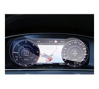 GAFAT Compatible with VW Passat B8 2016-2018 12.3 Inch Instrument Board Protective Film, Tempered Glass Screen Protector for 12.3" Digital Cockpit, 9H Anti-Scratch