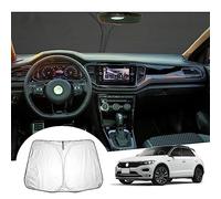 GAFAT Compatible with VW T-Roc 2017-2024 2025 Front Window Sunshade, T ROC Sunshade Sun Protection Interior, Windscreen Parasol Sun Visor, Fast Cooling, UV Protection