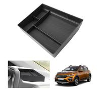 GAFAT Dacia Sandero 3 Stepway Jogger 2026-2021 8 Inch Centre Console Organiser, Behind the 8 Inch Media Nav Storage Box Shelves Tray, 2025 Sandero III Accessories (Update) [Not Fαcelift 2026]